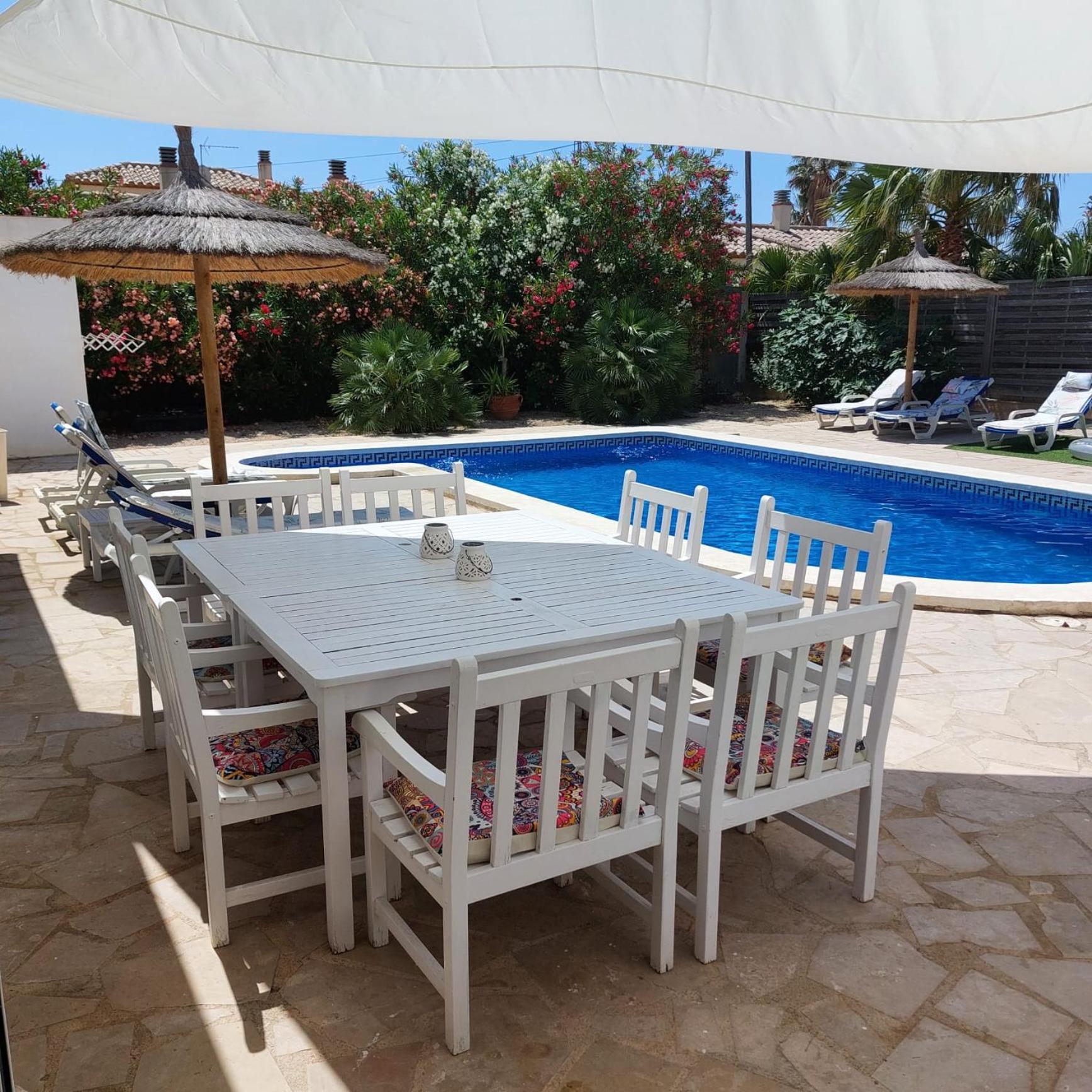 Villa Voor 8 Personen Met Zwembad Calafat Exterior photo